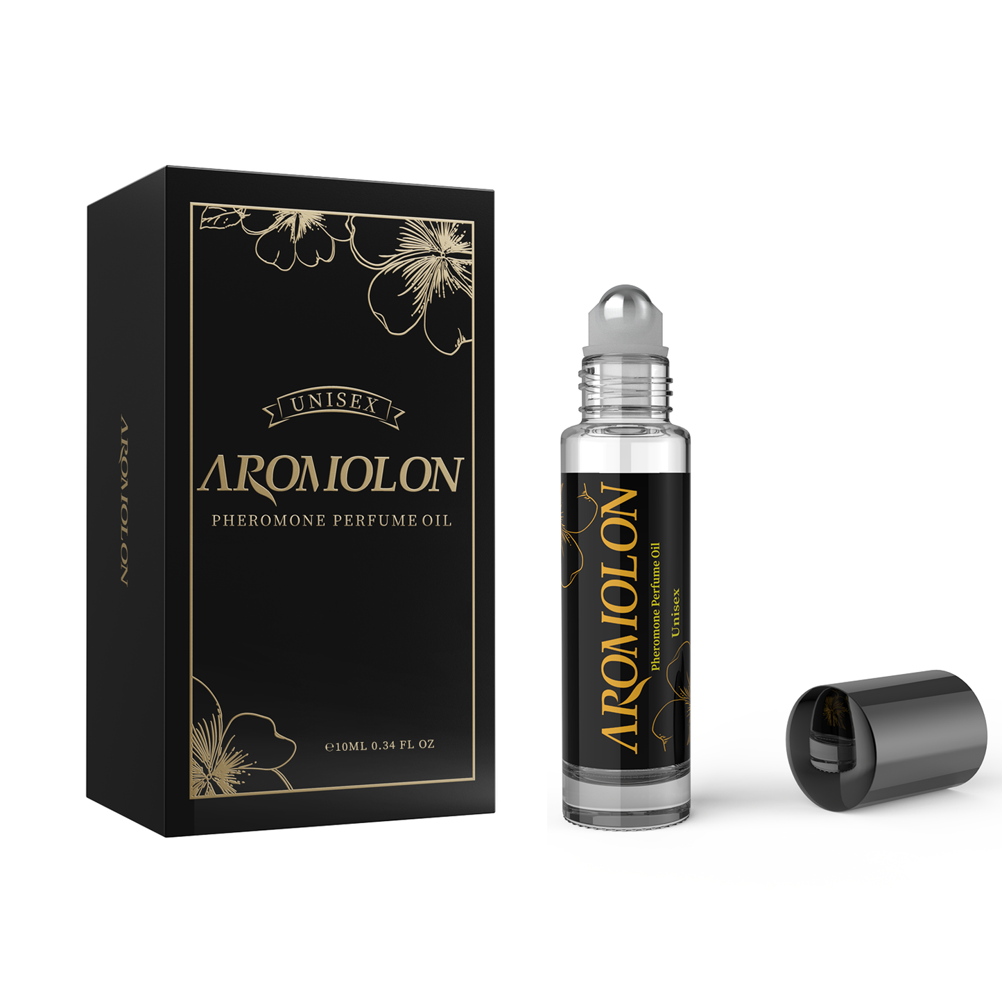 Huile de parfum unisexe aux phéromones pour femmes et hommes 0,34 fl oz / 10 ml